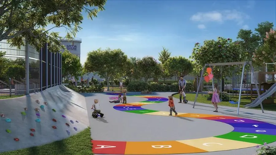Brigade Innovation Gardens planned children's play area